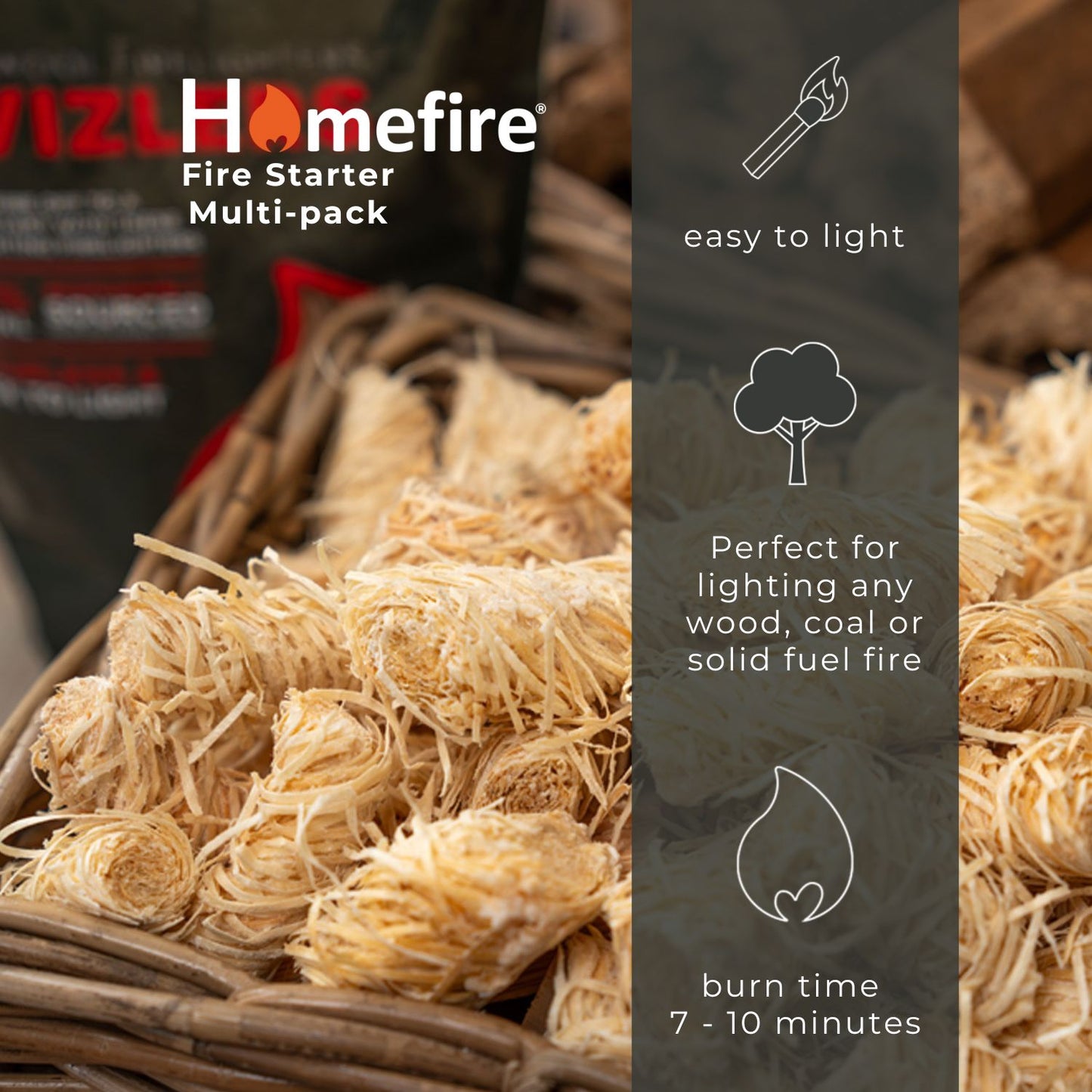 Kindling & Firelighters Fire Starter Multi-pack