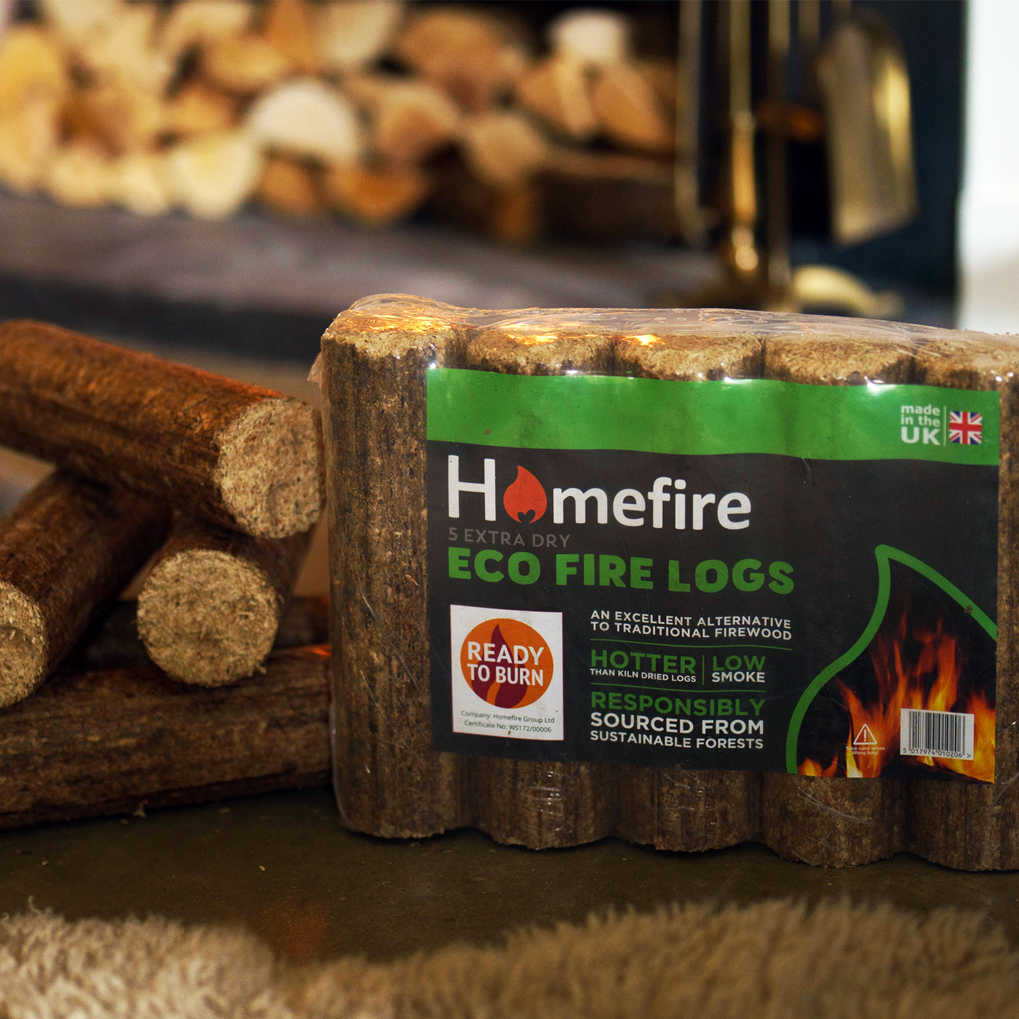 Heat Log Burner Bundle