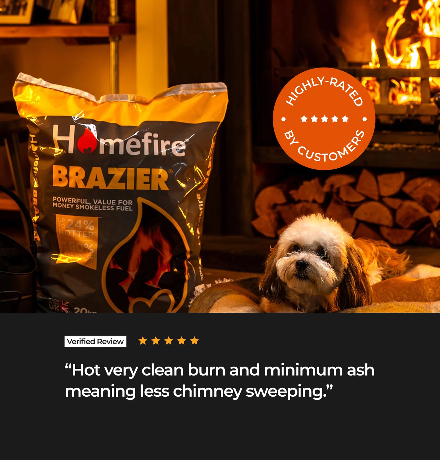 Homefire Brazier Smokeless Coal