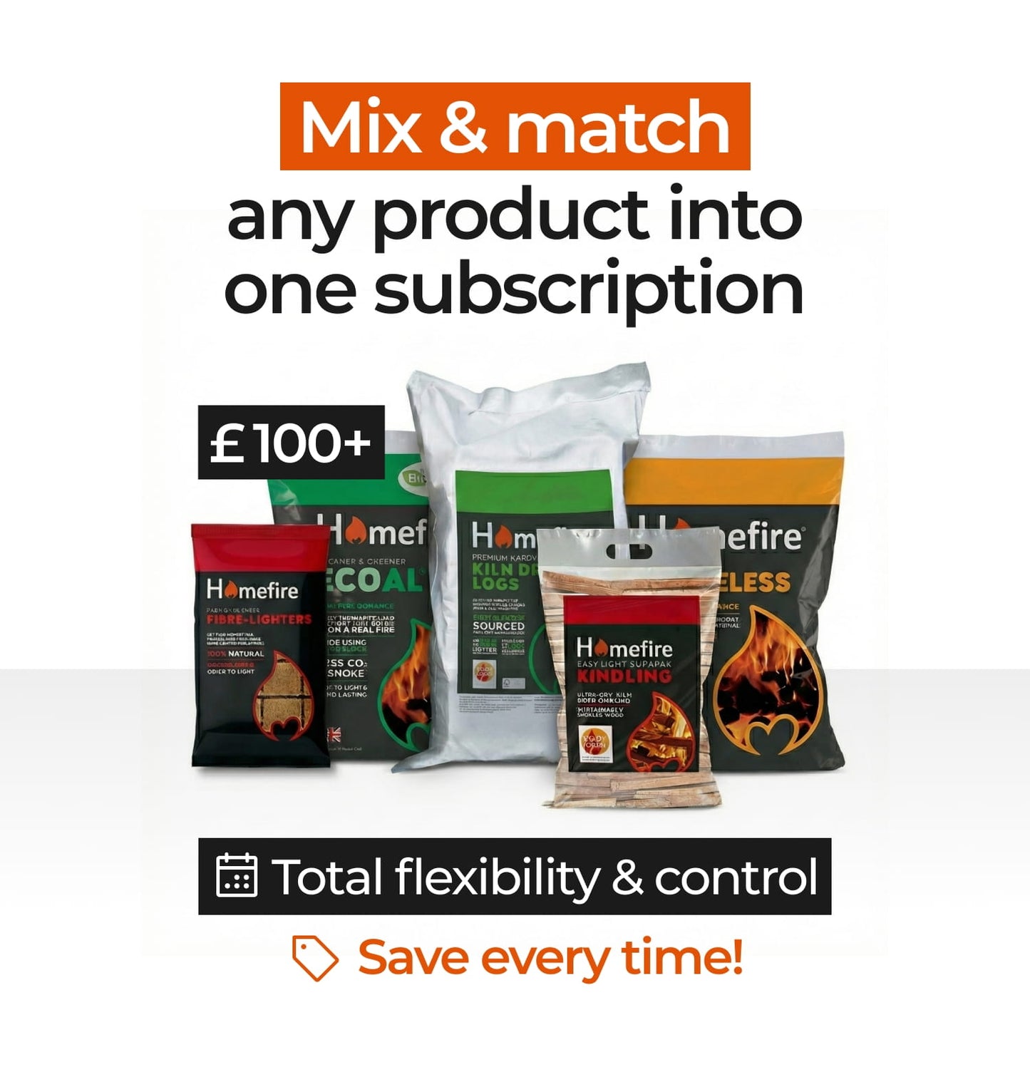 Homefire Fibre-Lighters Natural Firelighters