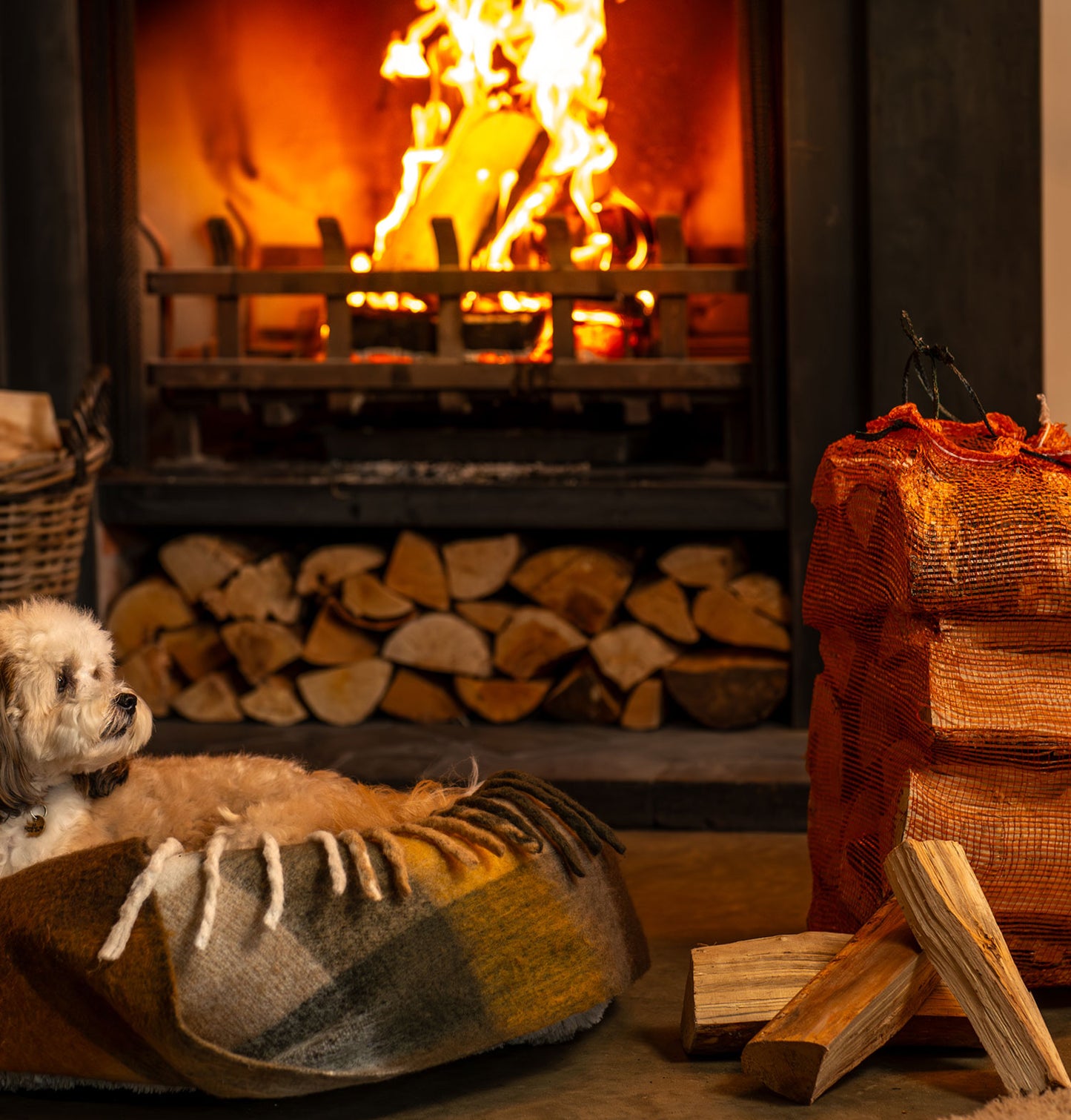 Kiln Dried Hardwood Logs - 30 Litre log Nets