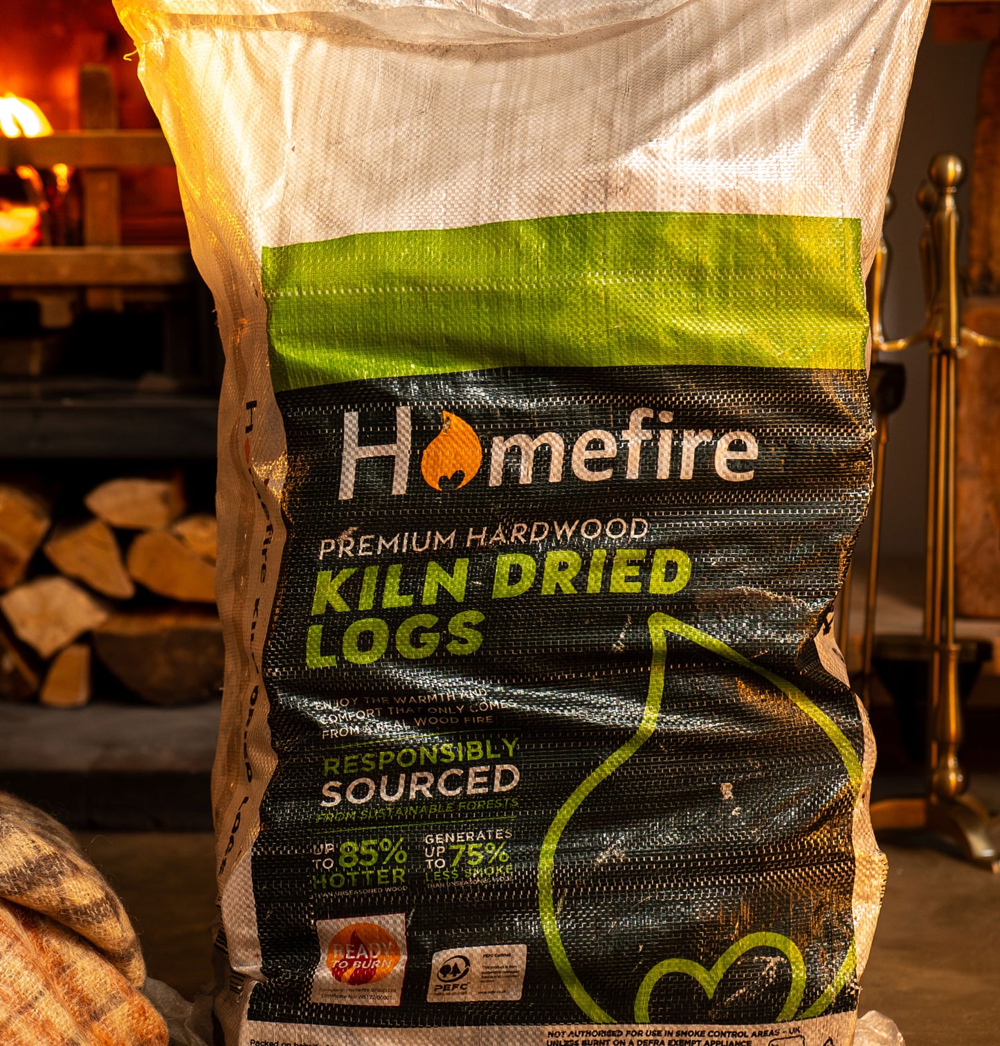 7 Handy Bags of Kiln-Dried Logs