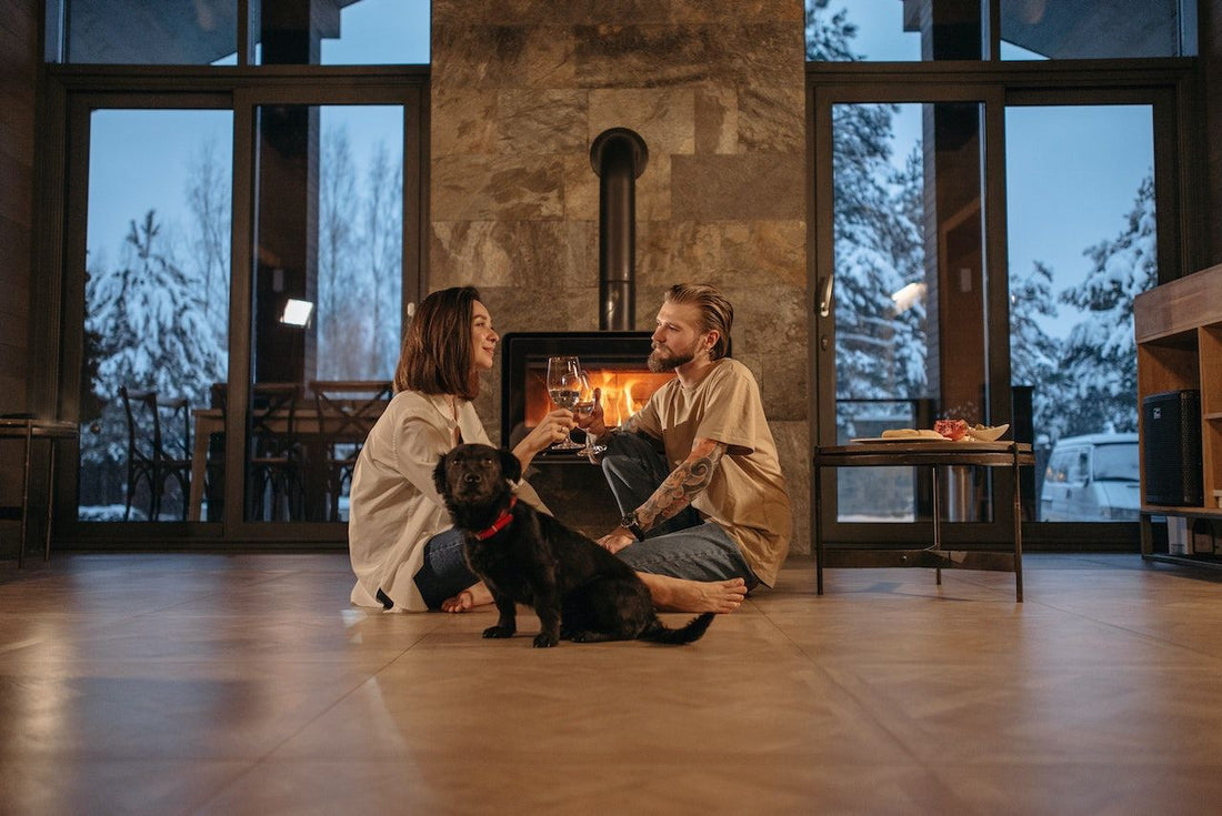 Get on like a house on fire with our heat log selection