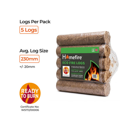 Eco Fire Logs - 5 Pack