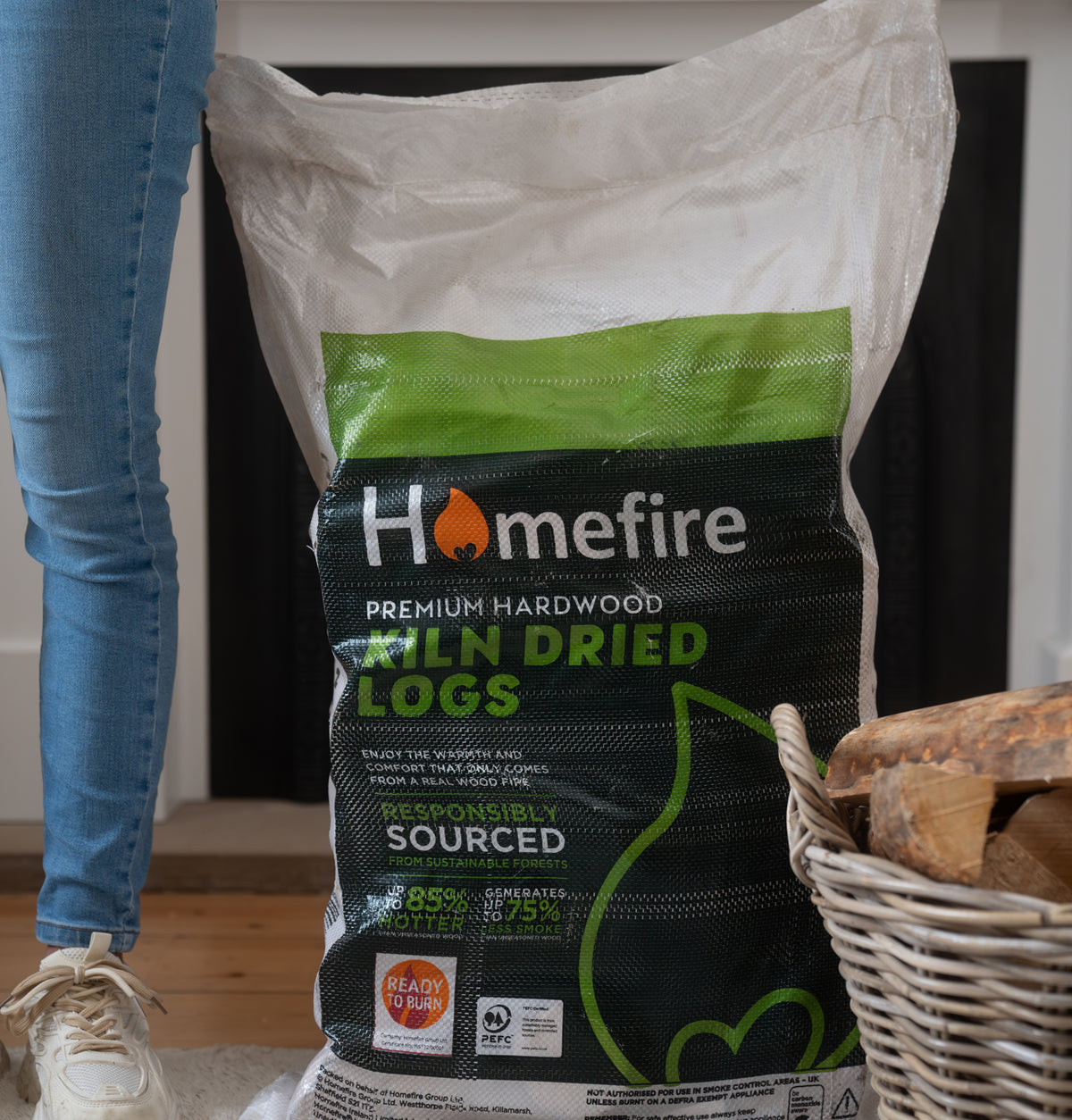 Homefire Kiln Dried Logs - Large Handy Bag