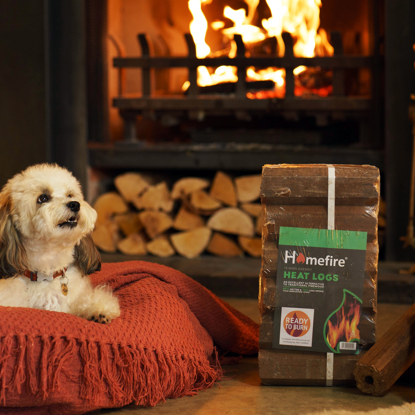 Heat Log Burner Bundle