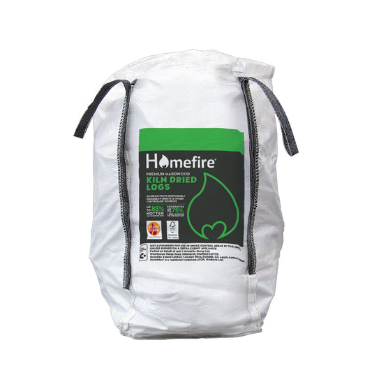 Homefire Kiln Dried Hardwood Logs - Bulk Bag (0.6m3)
