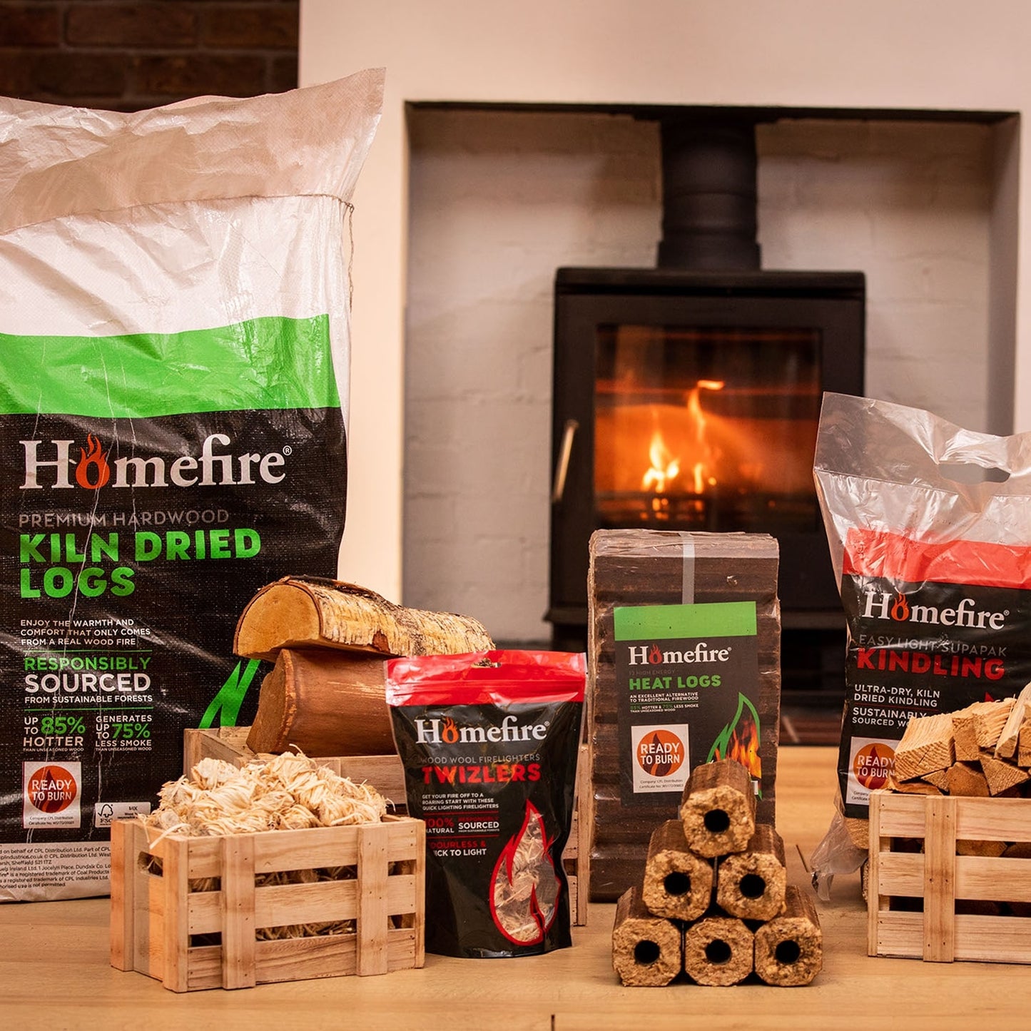 Log Burner Bundle