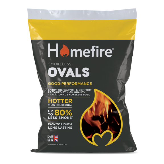 Homefire Ovals Smokeless Coal 25kg