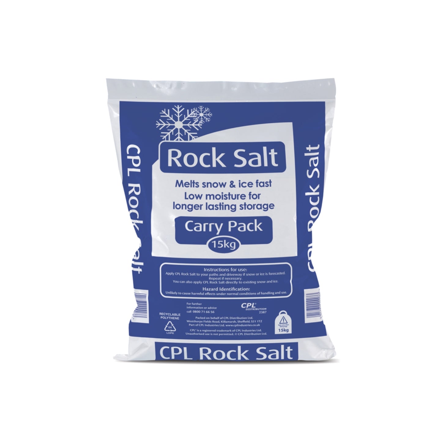 Rock Salt - 15kg Bag