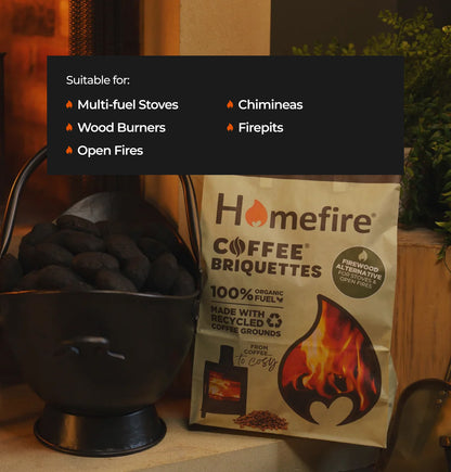 Homefire Coffee Briquettes