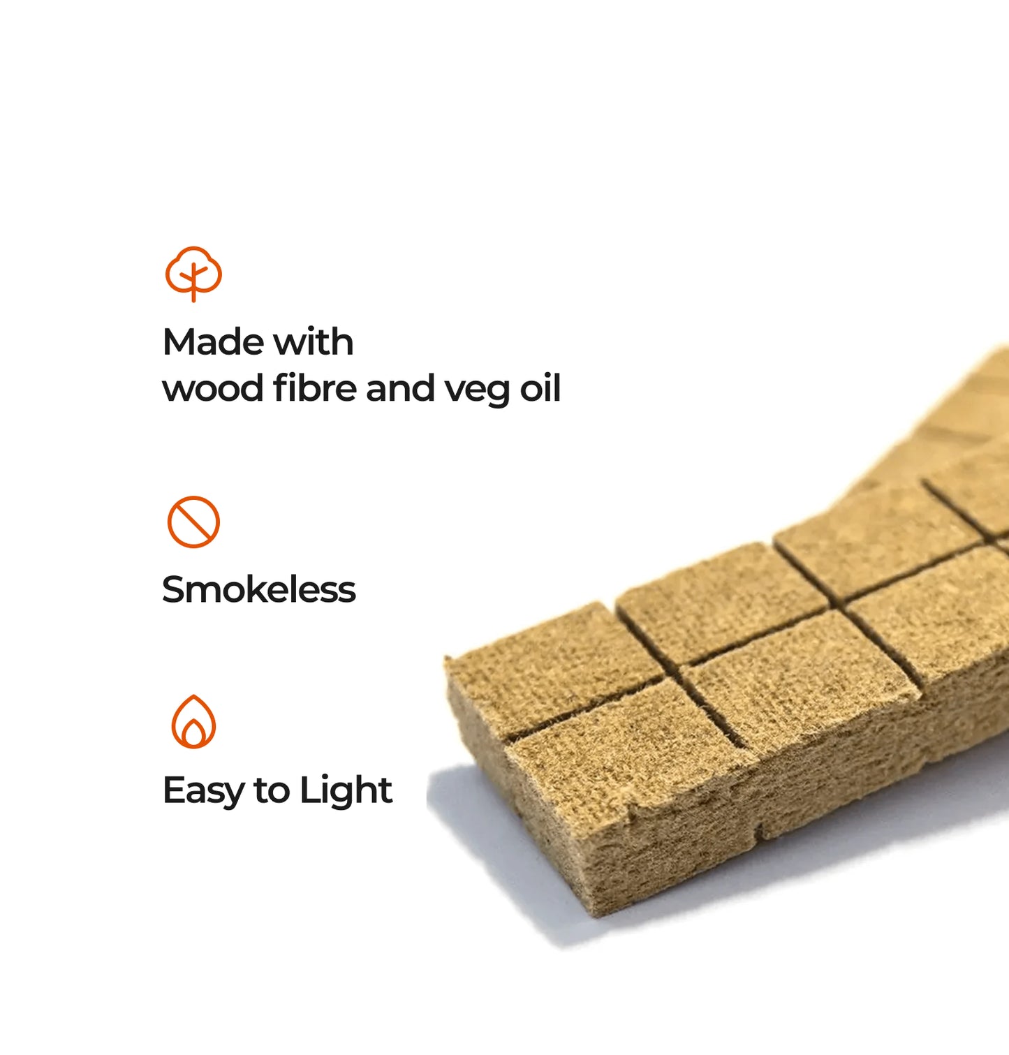 Homefire Fibre-Lighters Natural Firelighters