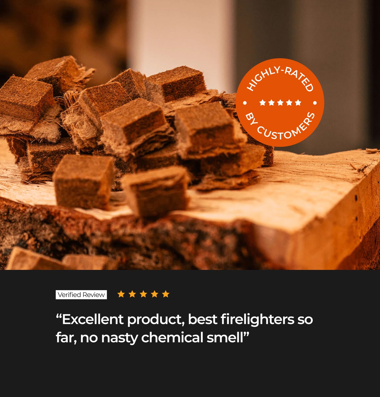 Homefire Fibre-Lighters Natural Firelighters