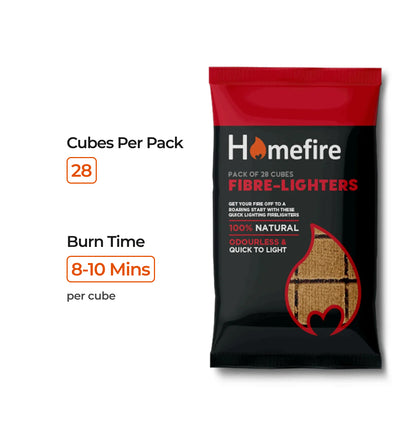 Homefire Fibre-Lighters Natural Firelighters