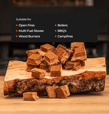 Homefire Fibre-Lighters Natural Firelighters