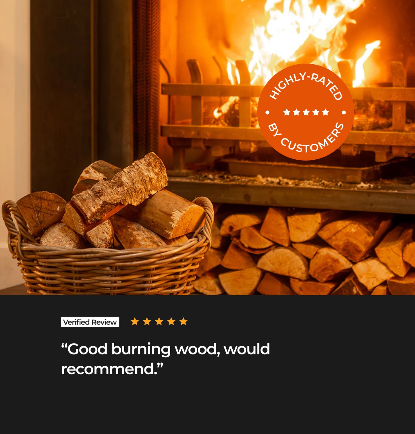 Homefire Kiln Dried Logs - Large Handy Bag