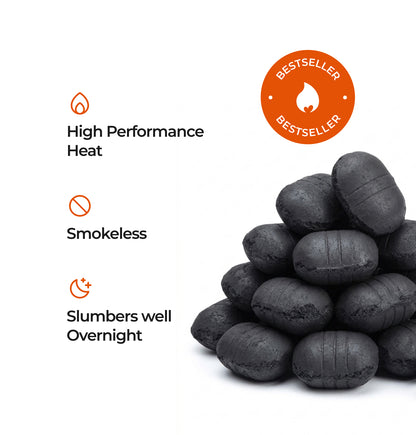 Homefire Ovals Smokeless Coal 25kg