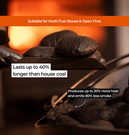 Homefire Ovals Smokeless Coal 25kg