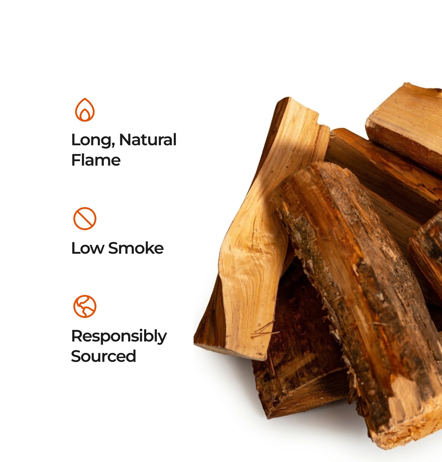 Kiln Dried Hardwood Logs - 30 Litre log Nets