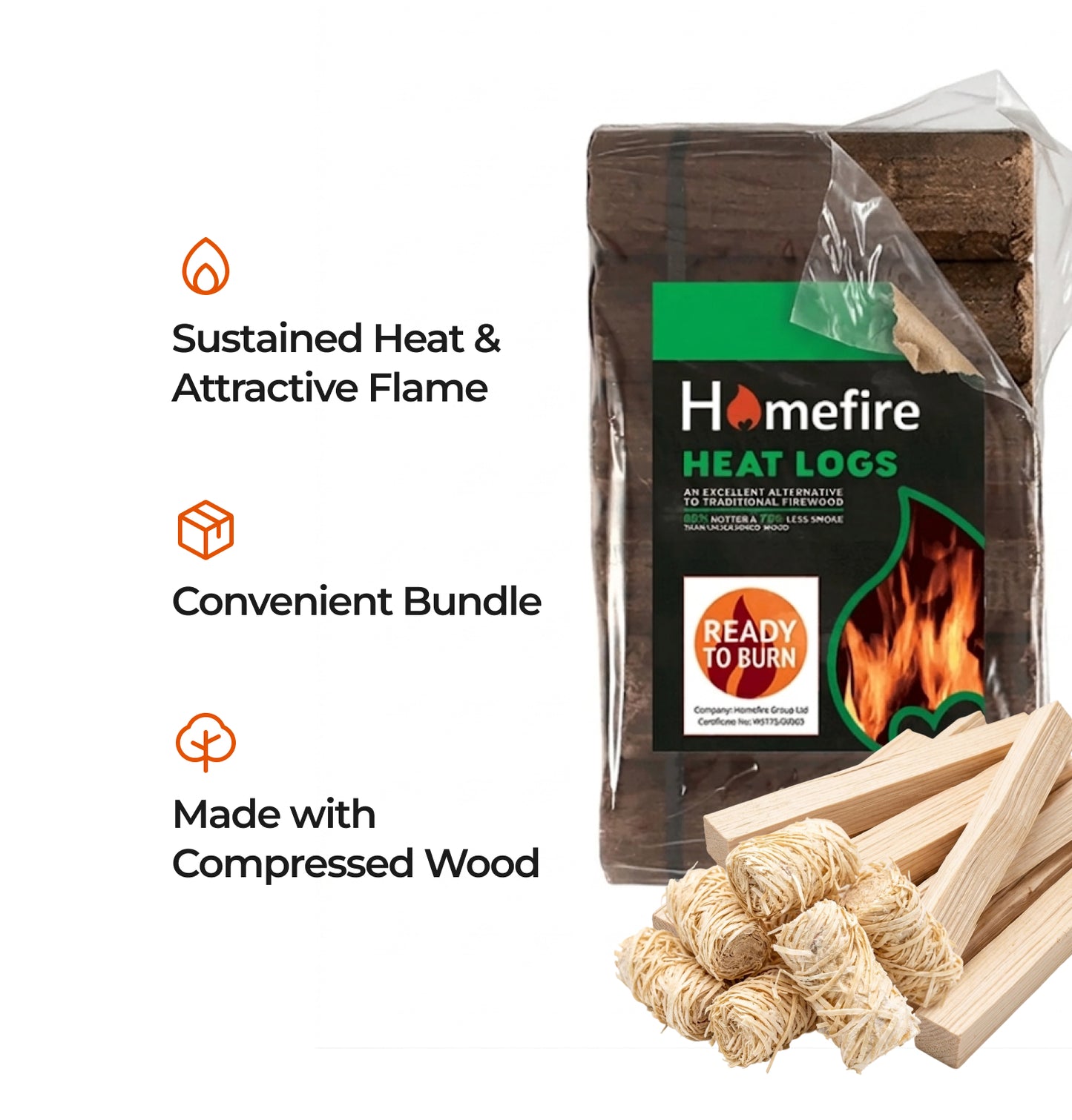 Spring Heat Log Burner Bundle