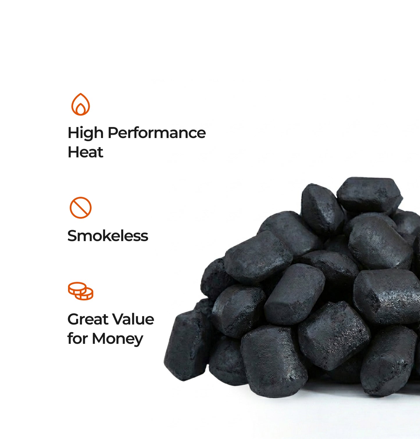 Stoveheat Smokeless Coal - 25kg