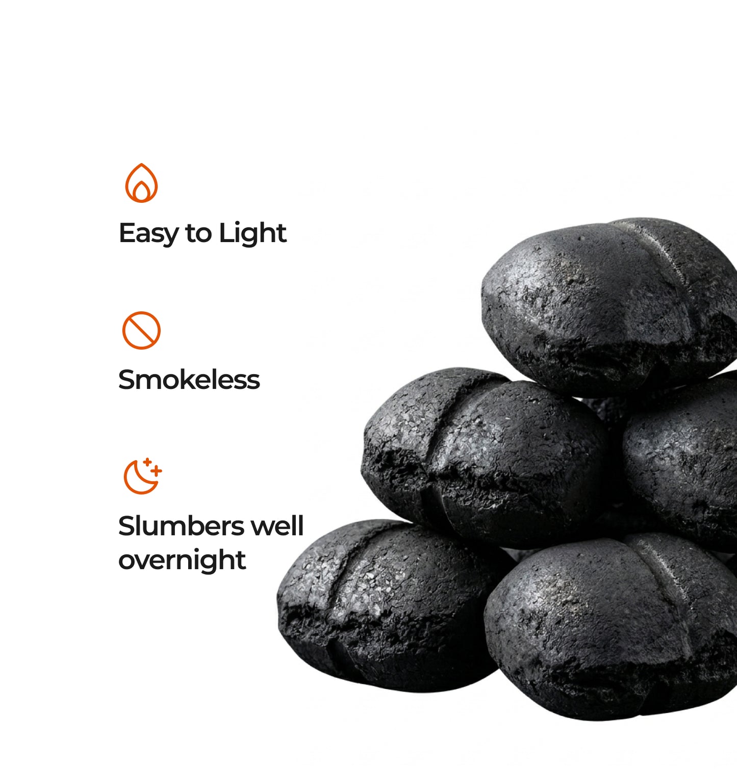 Taybrite Smokeless Coal - 25kg