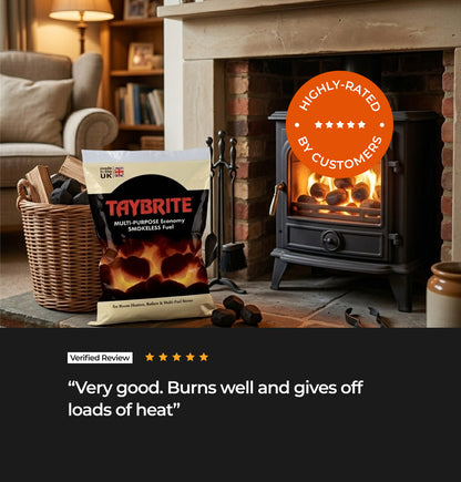 Taybrite Smokeless Coal - 25kg