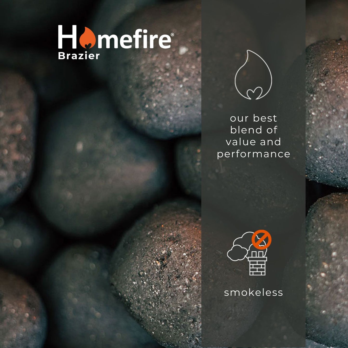 Brazier Smokeless Coal - 10kg & 25kg Bags