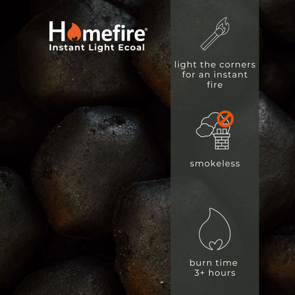 Homefire Instant Light Ecoal Benefits