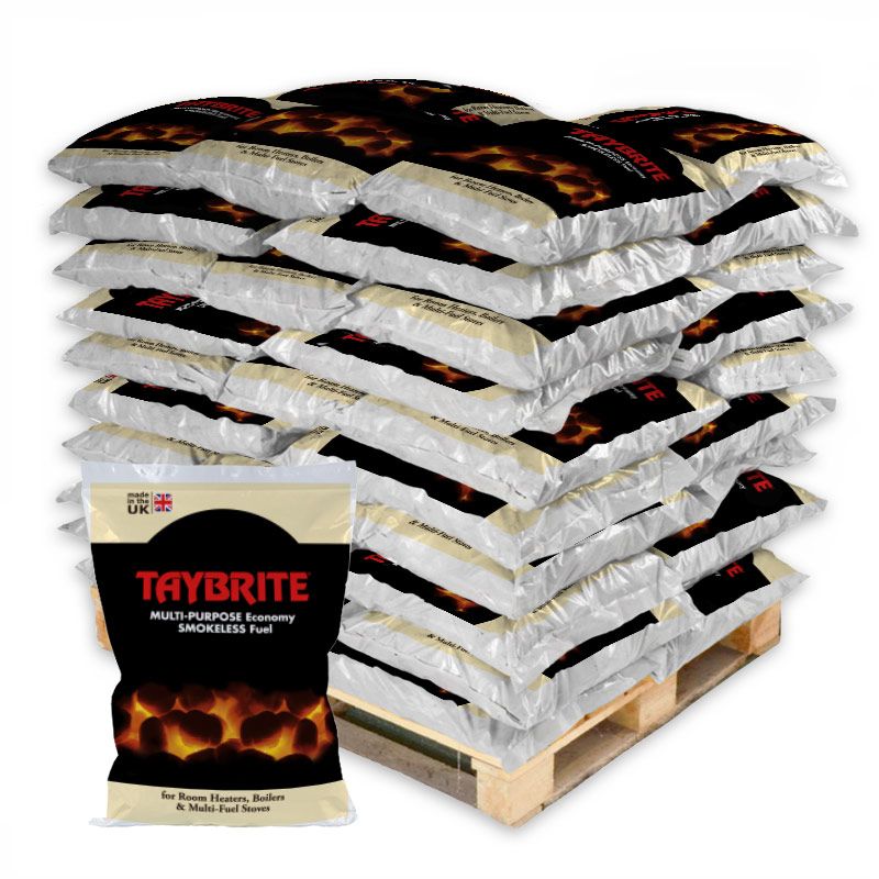 Taybrite Smokeless Coal - 40 x 25kg bag Full Pallet