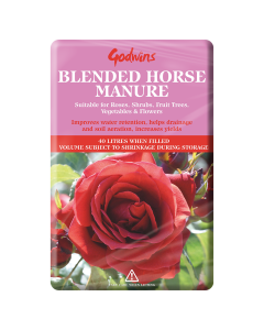 Blended Horse Manure - 40 Ltr Bag